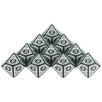 10D10  - dés à 10 faces - Arabesque