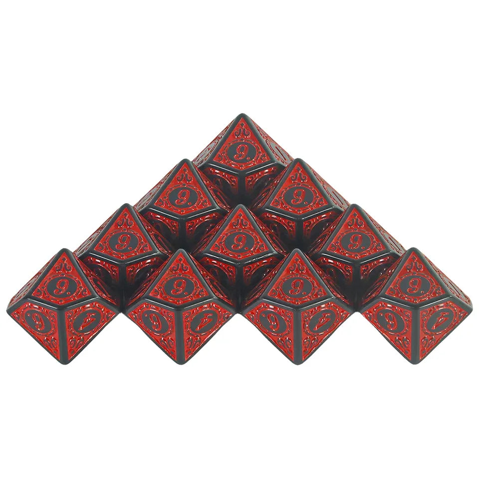 10D10  - dés à 10 faces - Arabesque