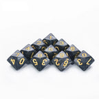 10D10 - dés à 10 faces - Modèle classique Marbre