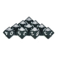 10D10 - dés à 10 faces - Modèle classique Opaques