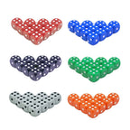 10D6 - dés à 6 faces - Colorés opaques