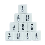 10D6 - dés à 6 faces en résine - Modificateurs