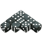 10D6 - dés à 6 faces - Résine effet marbre