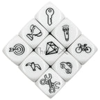 10D6 - dés à 6 faces - Symboles