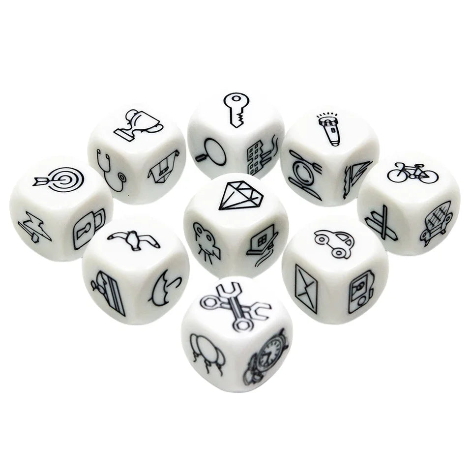 10D6 - dés à 6 faces - Symboles