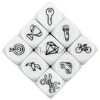 10D6 - dés à 6 faces - Symboles