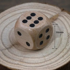 5D6 - dés à 6 faces en bois