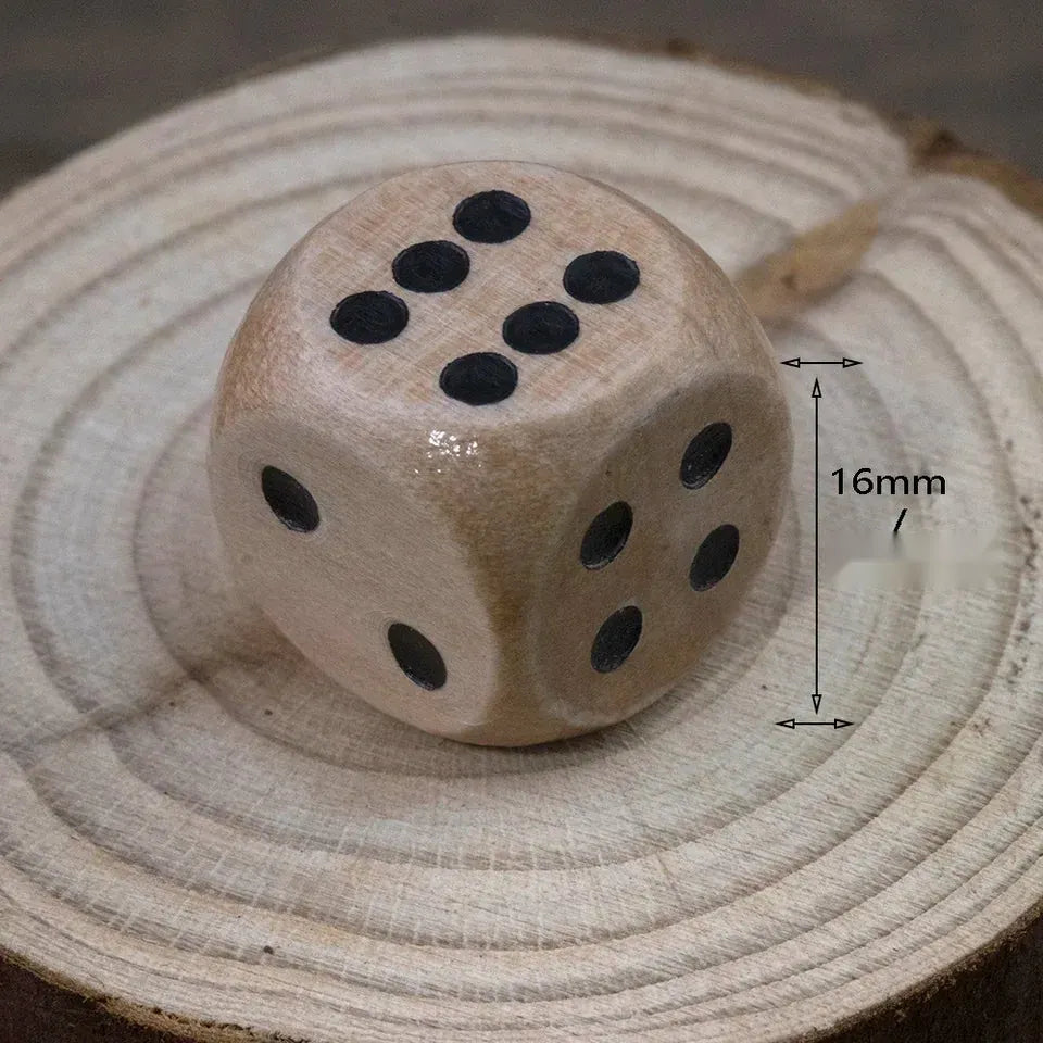 5D6 - dés à 6 faces en bois