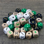 5D6 - dés à 6 faces en bois