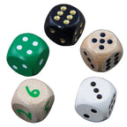 5D6 - dés à 6 faces en bois