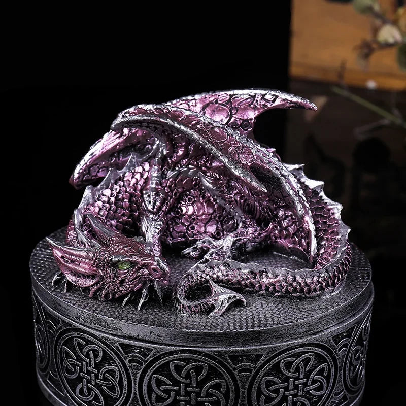 Boîte à dés de JDR - Dragon