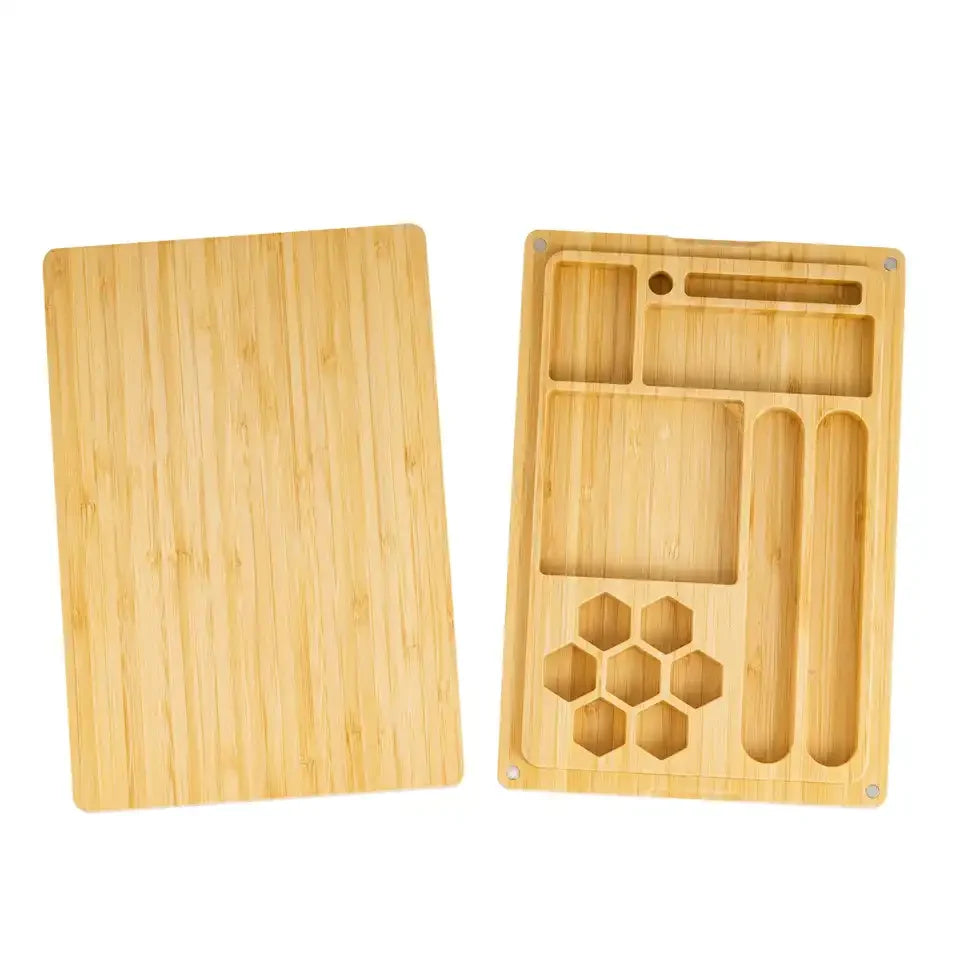 Boite à dés JDR multifonctions en bois