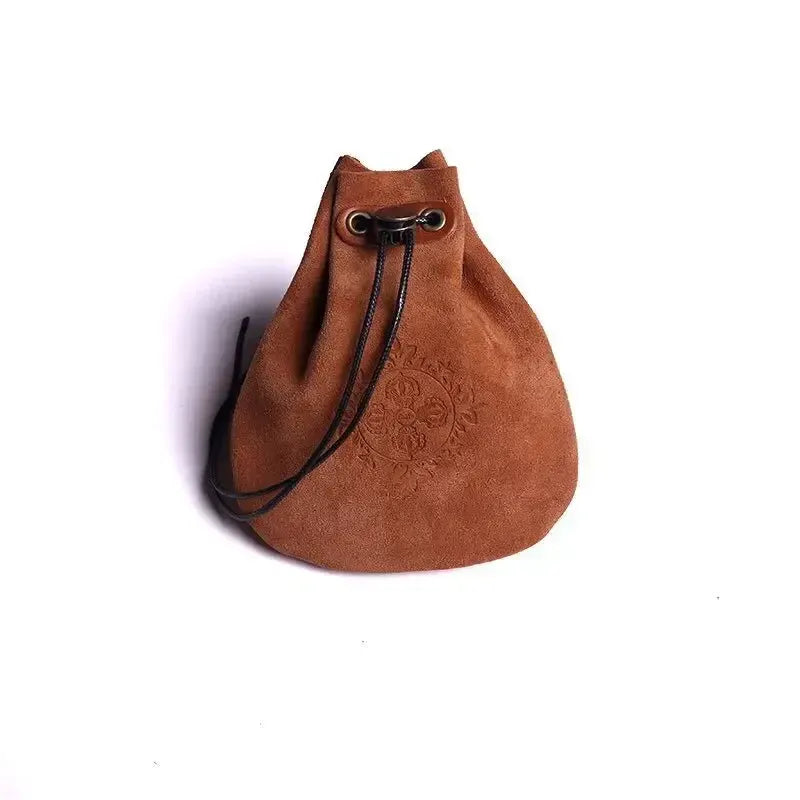 Bourse à dés en cuir PU 5 motifs celtiques JDR