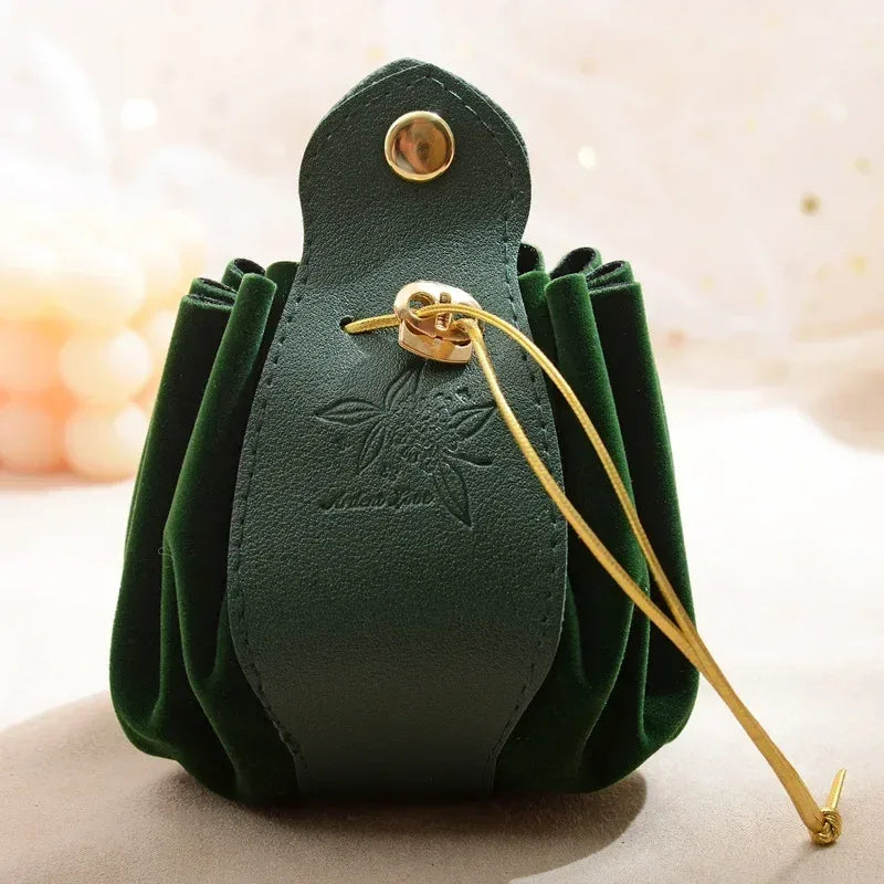 Bourse à dés en cuir style Viking médiéval