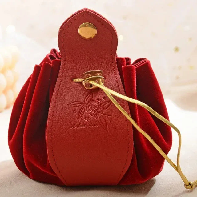 Bourse à dés en cuir style Viking médiéval