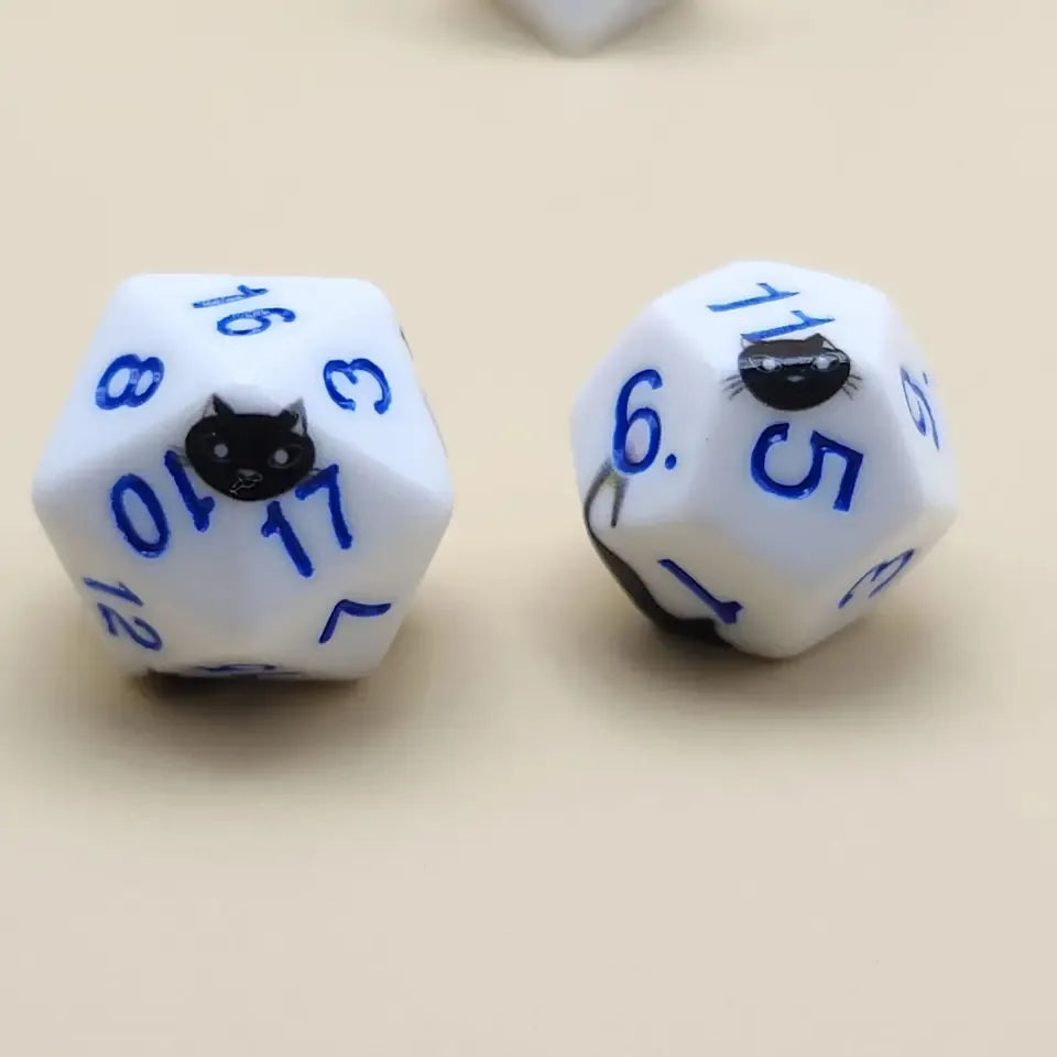 Chat – Set de dés pour JDR