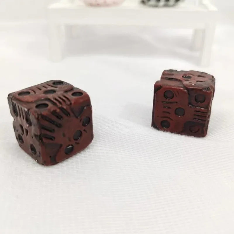 Crane Rouge – Dés 6 faces (d6) pour JDR