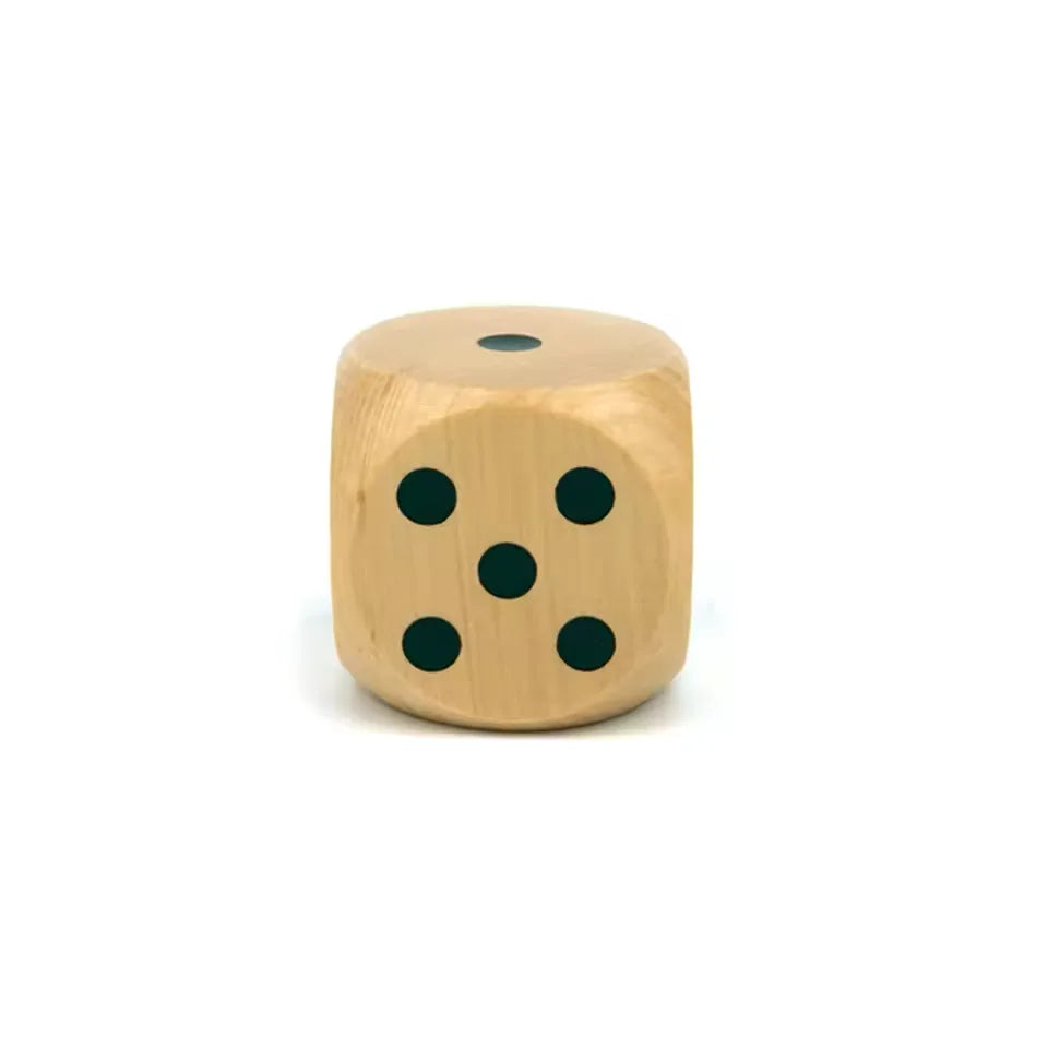 Bleu pour JDR - Dé 6 faces géant 5cm