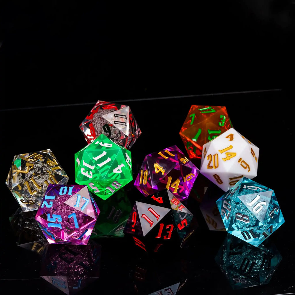 Dé Premium à 20 faces 55mm avec boite