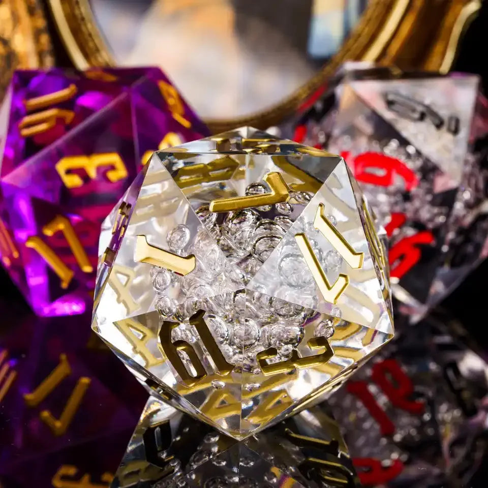 Dé Premium à 20 faces 55mm avec boite