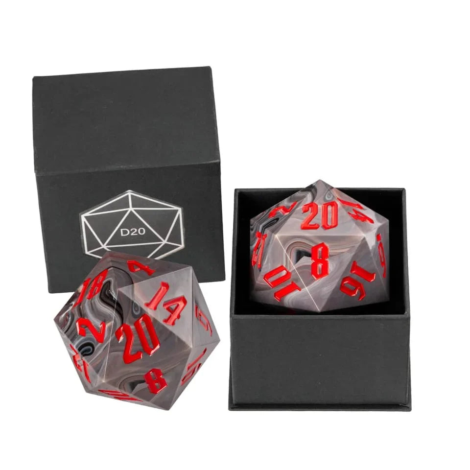 Dé Premium à 20 faces 55mm avec boite