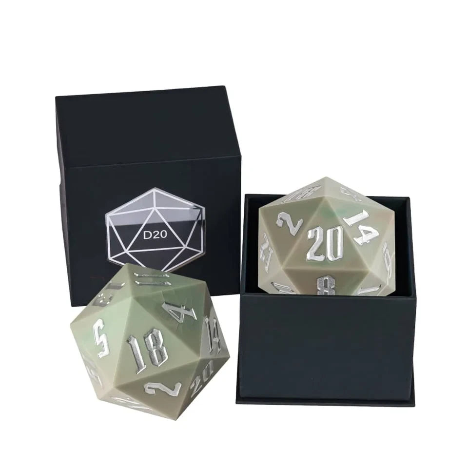 Dé Premium à 20 faces 55mm avec boite