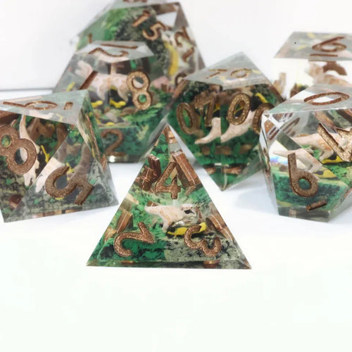 Dés Terrarium - Mini planète avec boite