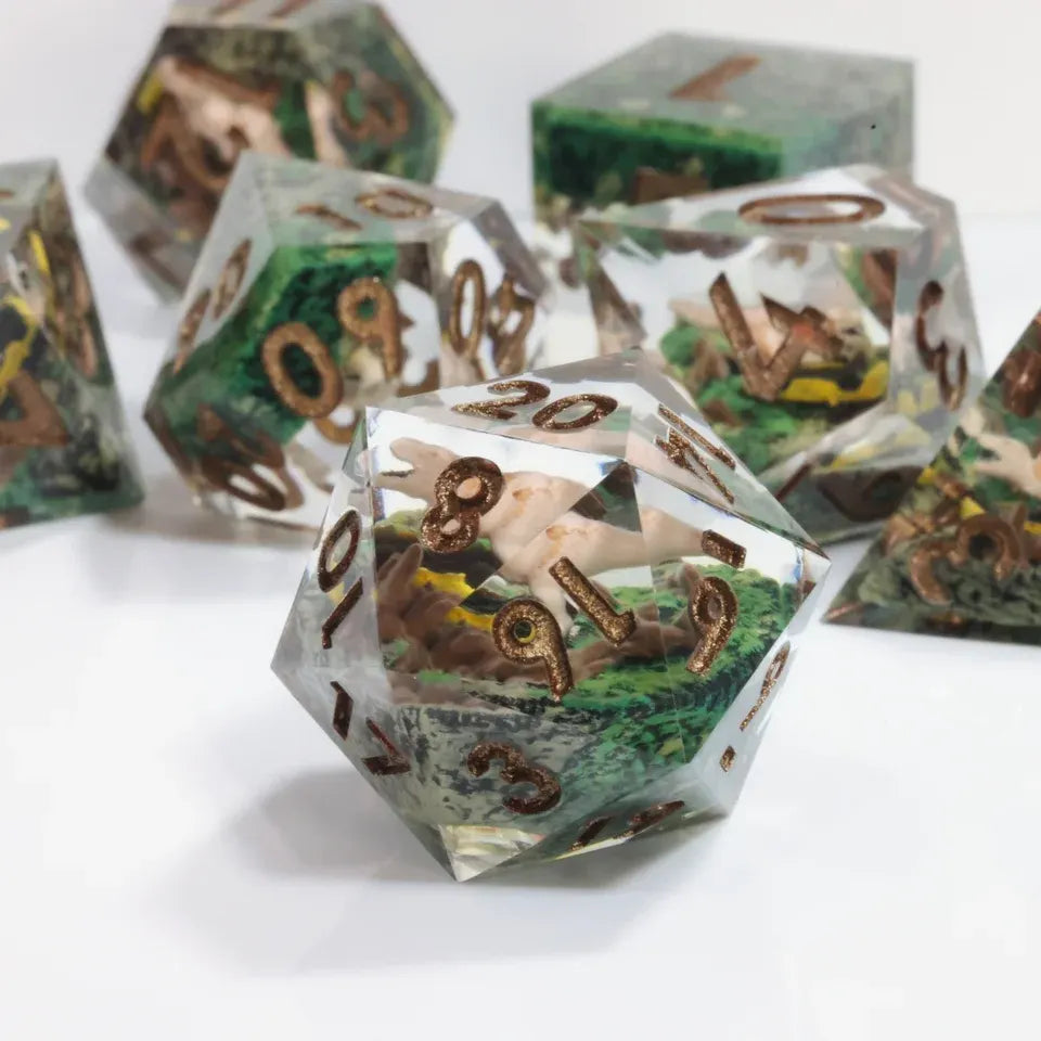 Dés Terrarium - Mini planète avec boite