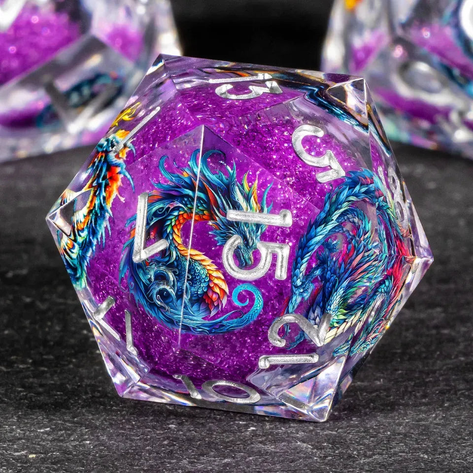 Dragon Longma – Set de dés pour JDR