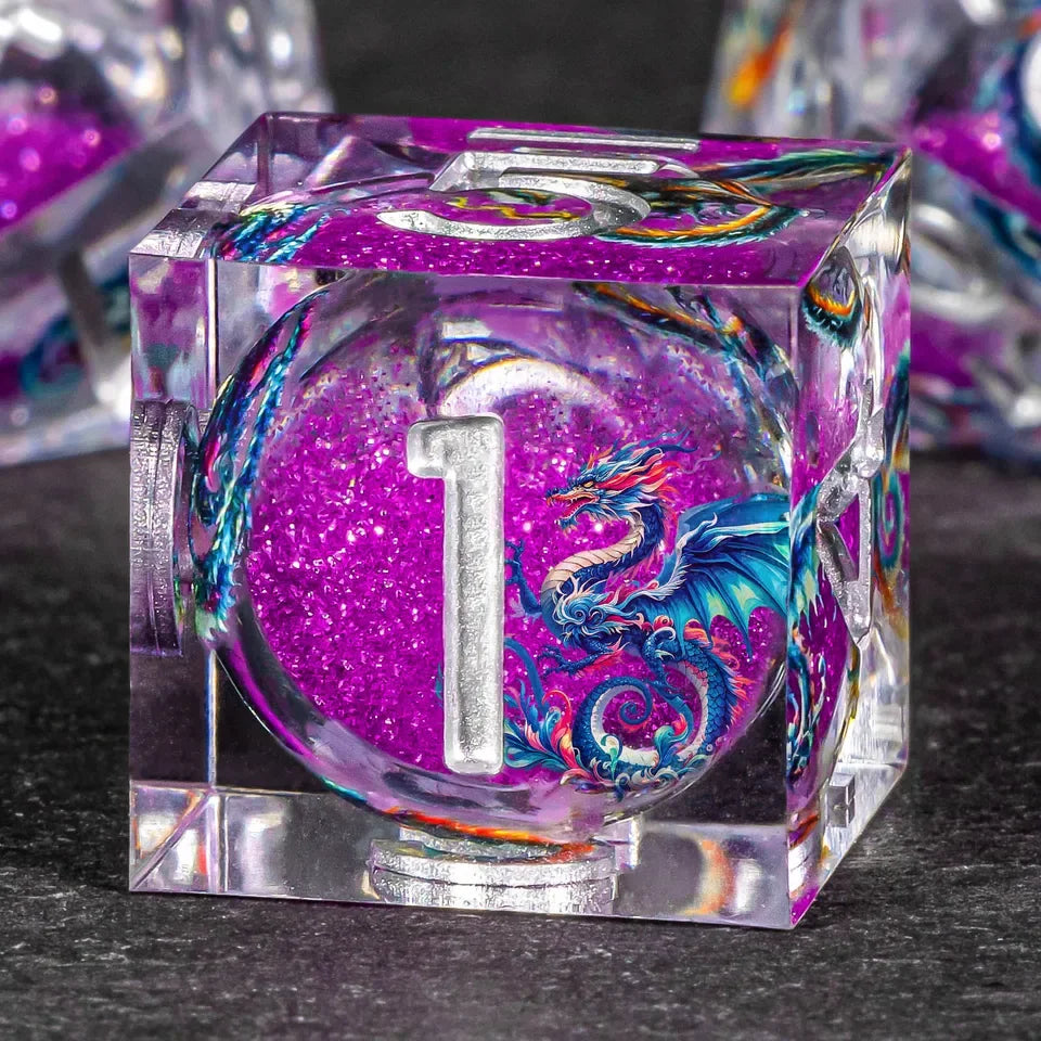 Dragon Longma – Set de dés pour JDR