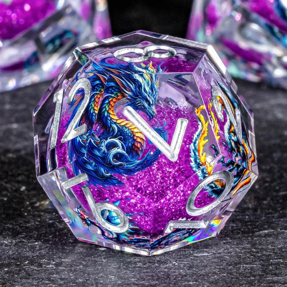 Dragon Longma – Set de dés pour JDR