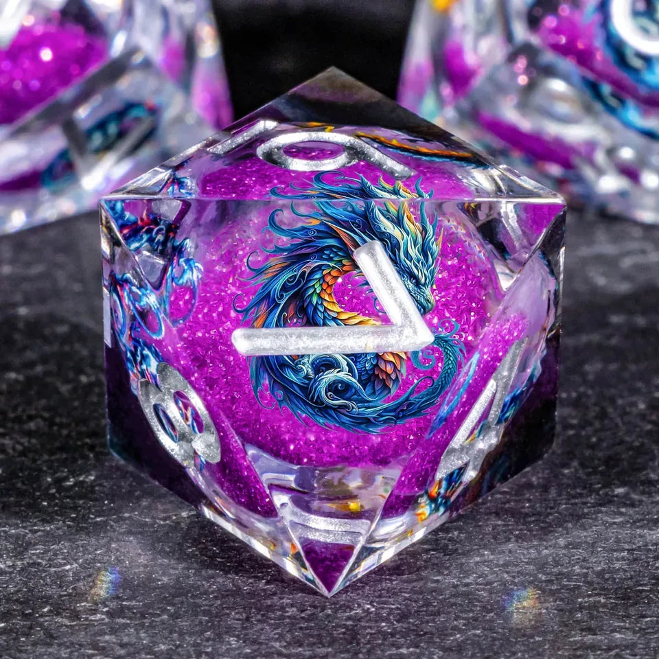 Dragon Longma – Set de dés pour JDR