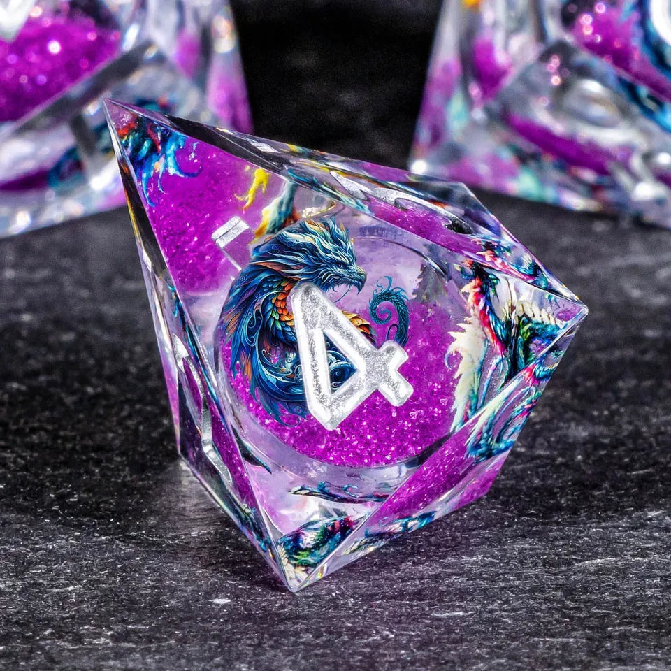 Dragon Longma – Set de dés pour JDR