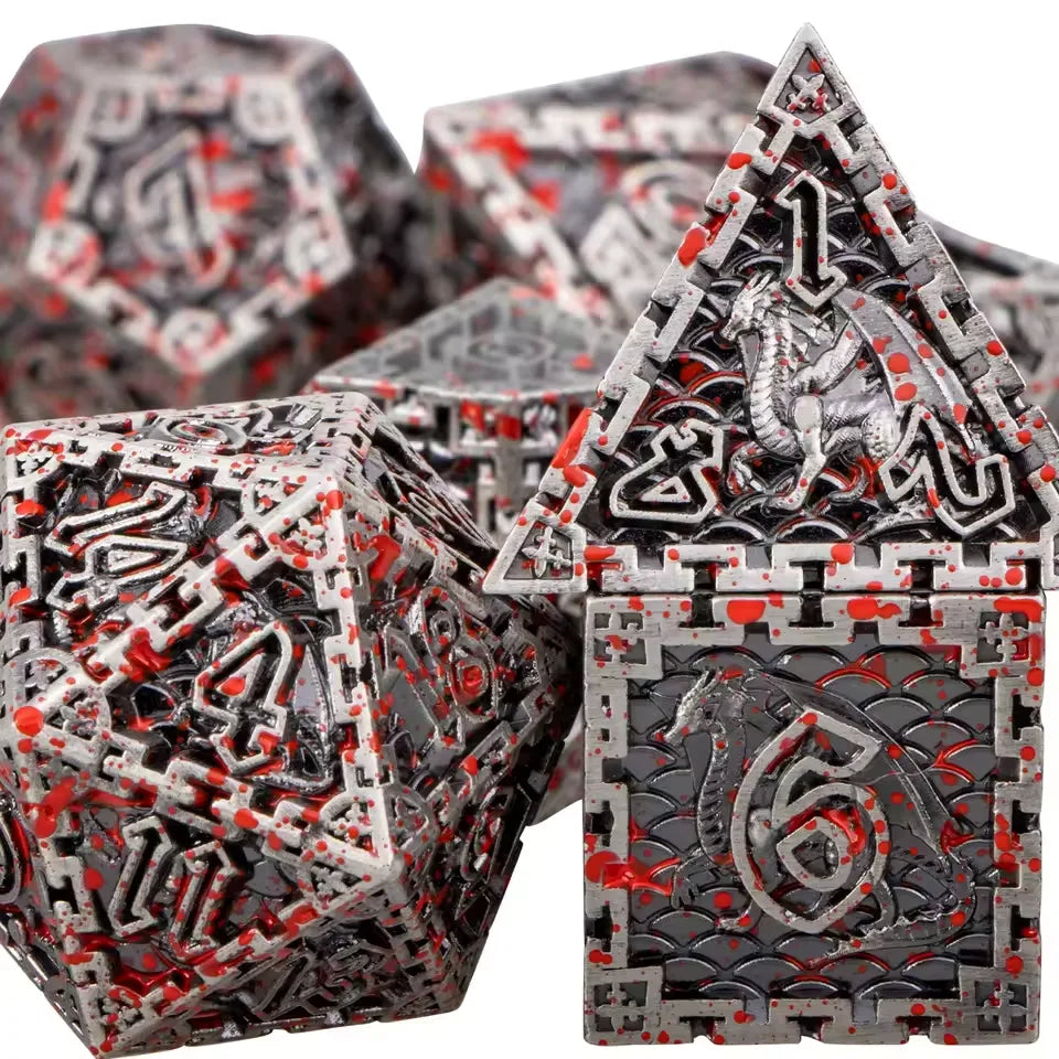 Set de dés complet pour JDR - Drakeforge