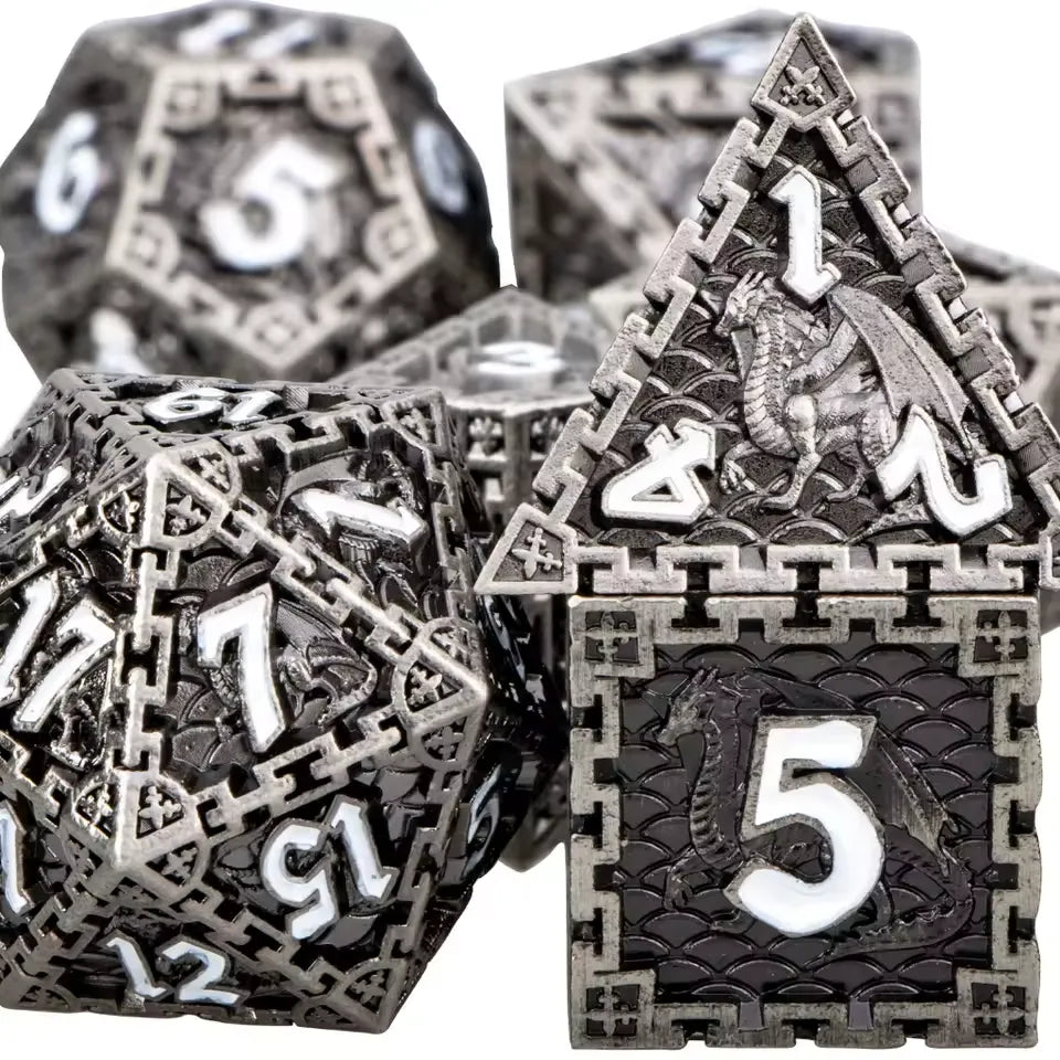 Set de dés complet pour JDR - Drakeforge