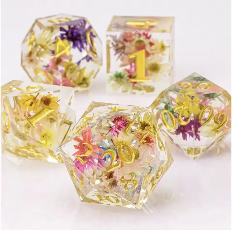 Fleurs – Set de dés pour JDR