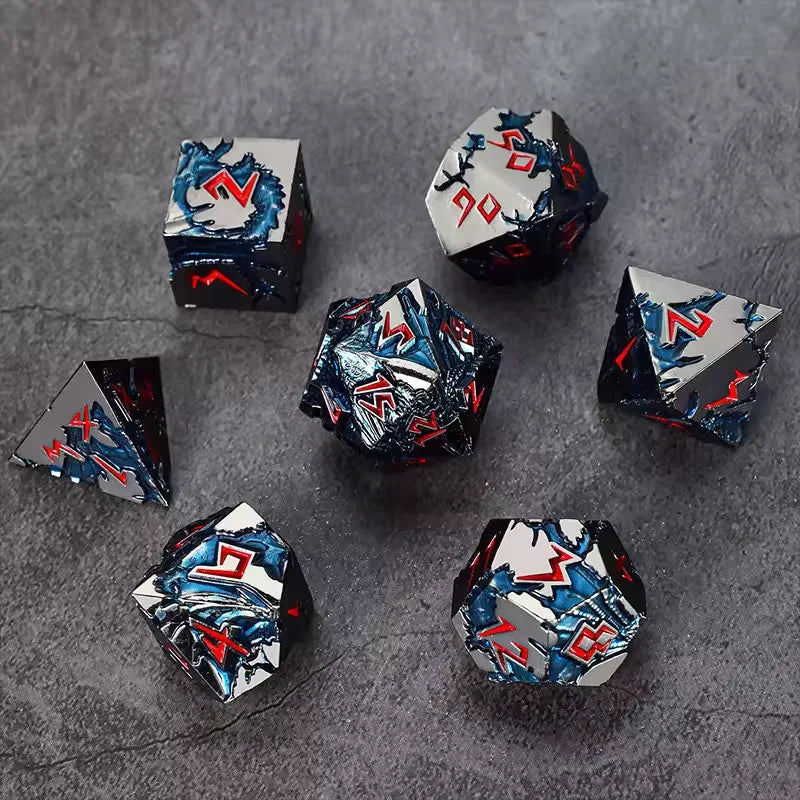 Set de dés complet pour JDR - Force Déchaînée