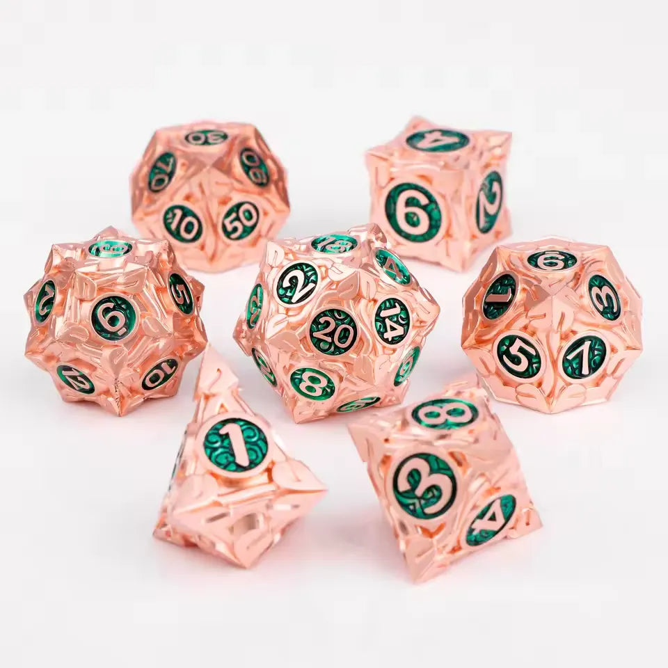 Set de dés complet pour JDR - Grâce Arcanique