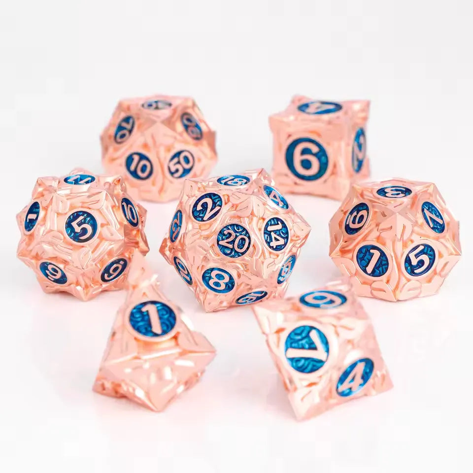 Set de dés complet pour JDR - Grâce Arcanique