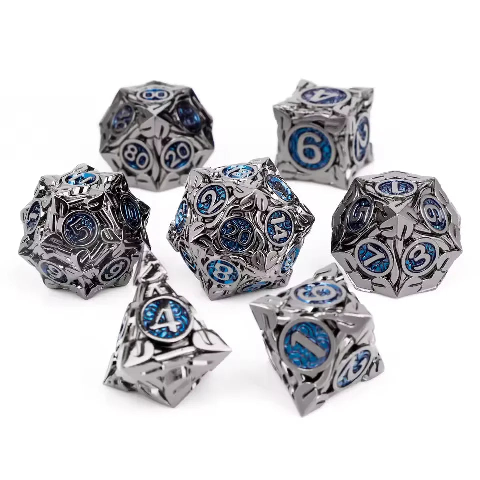 Set de dés complet pour JDR - Grâce Arcanique