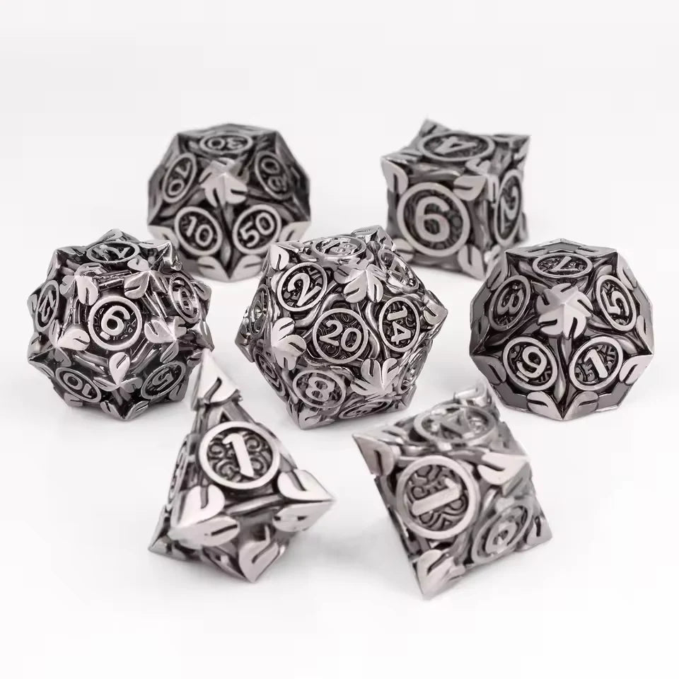 Set de dés complet pour JDR - Grâce Arcanique