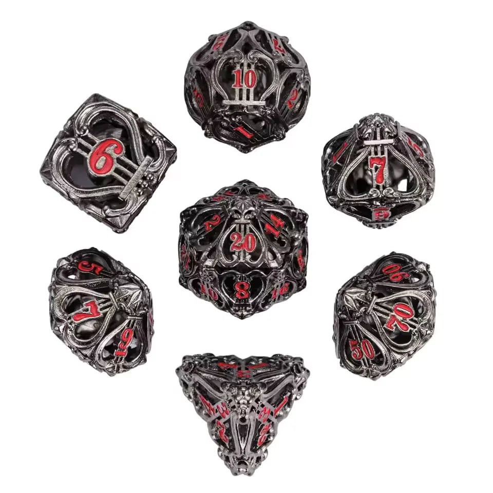 Set de dés complet pour JDR - Harpe