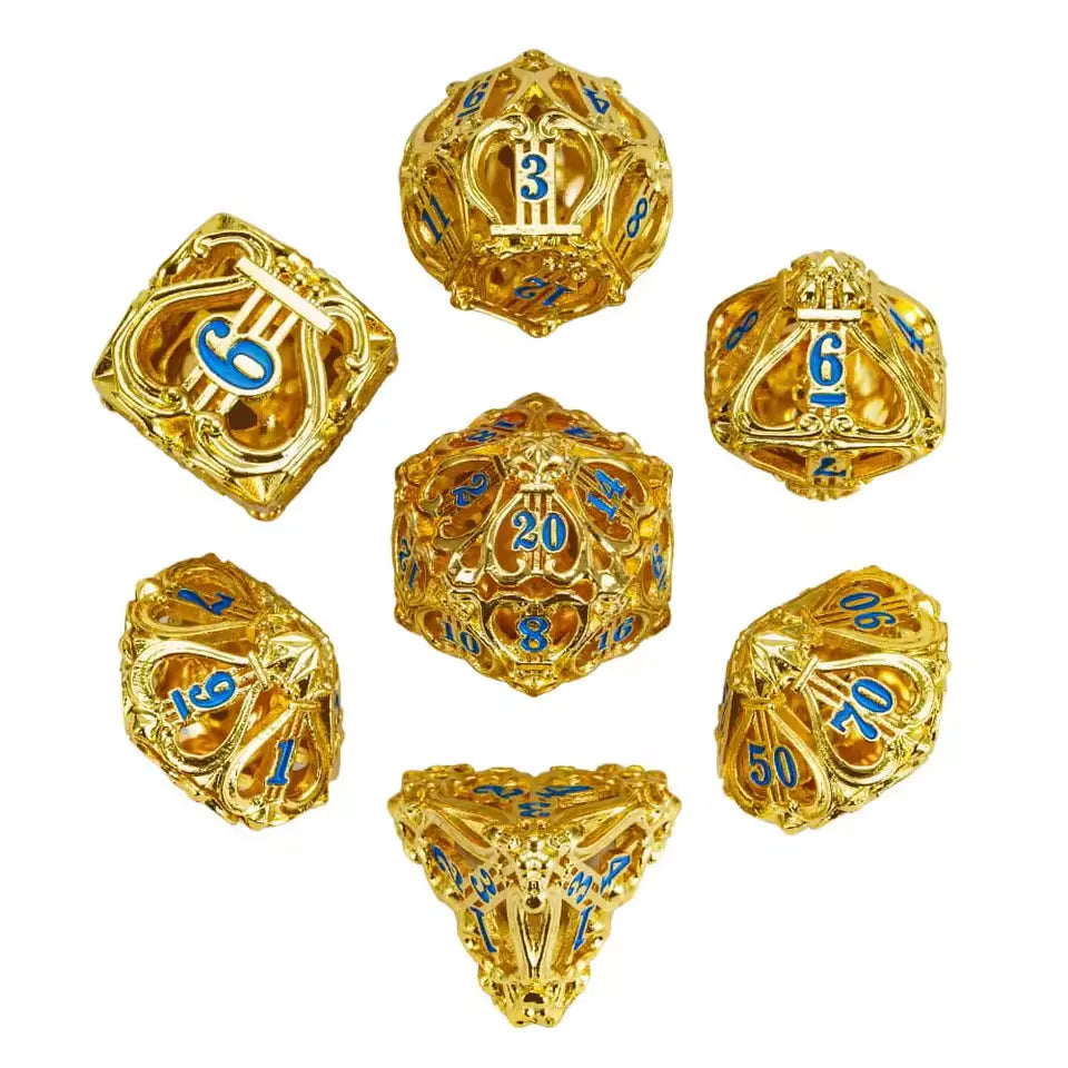 Set de dés complet pour JDR - Harpe