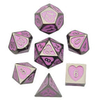 Set de dés complet pour JDR - Mille Cœurs