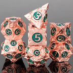 Set de dés complet pour JDR - Noeuds Celtiques