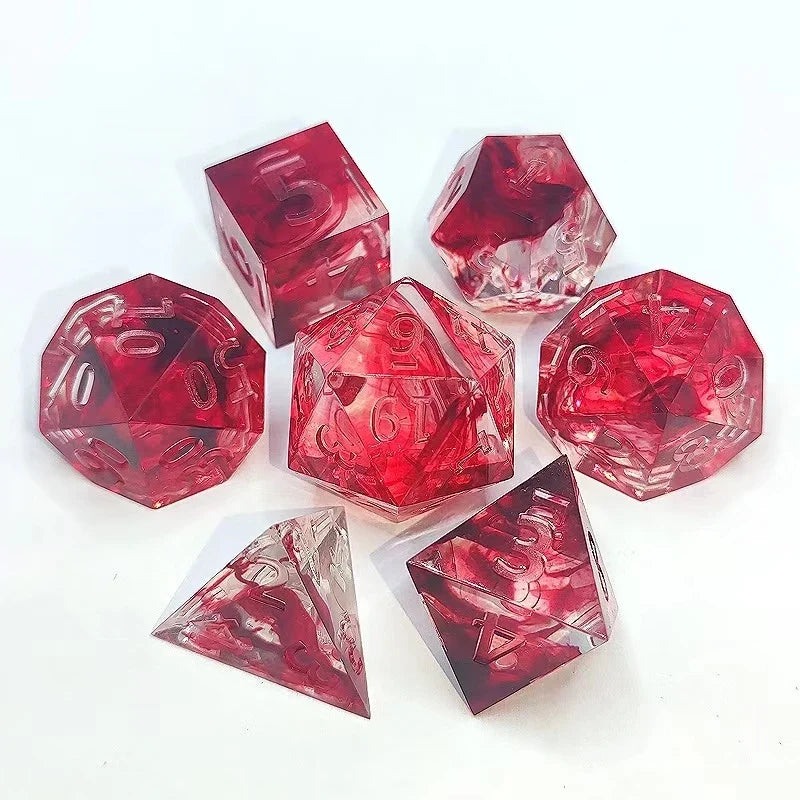 Nuage de Sang – Set de dés pour JDR