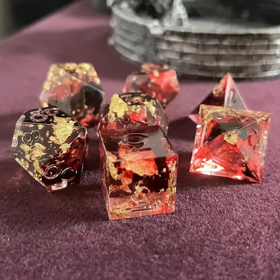 Nuage de Sang – Set de dés pour JDR