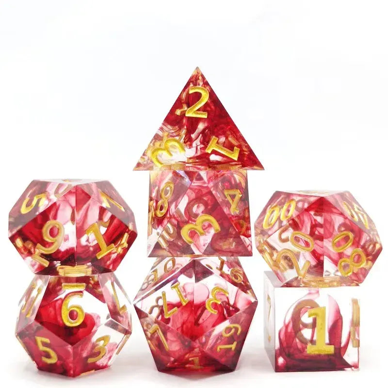Nuage de Sang – Set de dés pour JDR