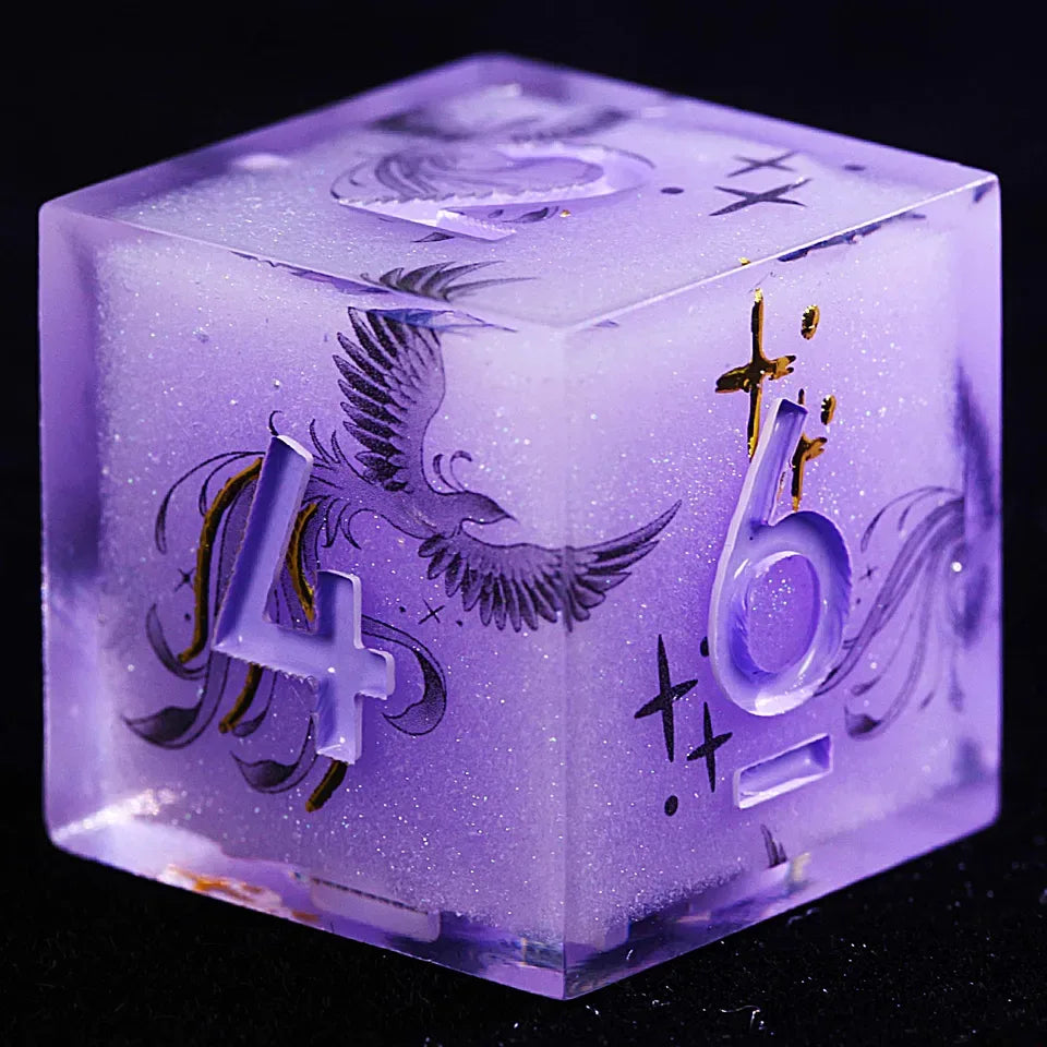 Epic Forge-Lot de 36 dés 6 Faces - 12mm- Rose Transparent Epic Forge-Lot de 36 dés 6 Faces - 12mm- Rose Transparent