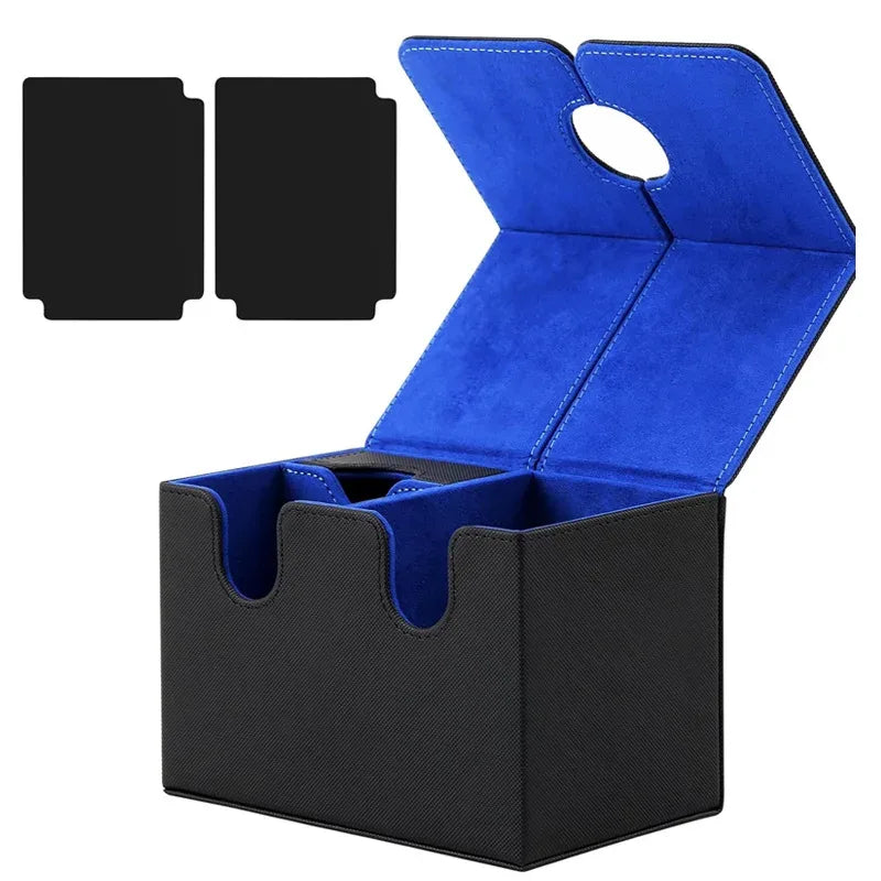 Plateau à dés et rangement cartes JDR boîte aimantée